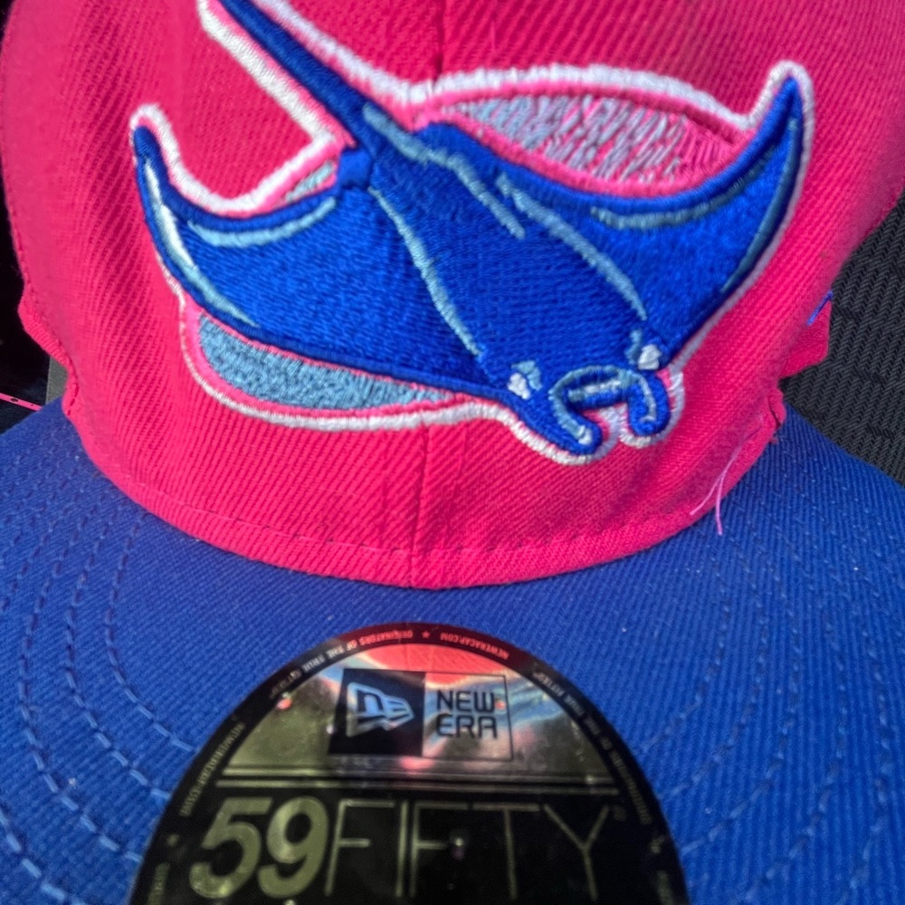 New Era 59FIFTY Pink and Blue Cap